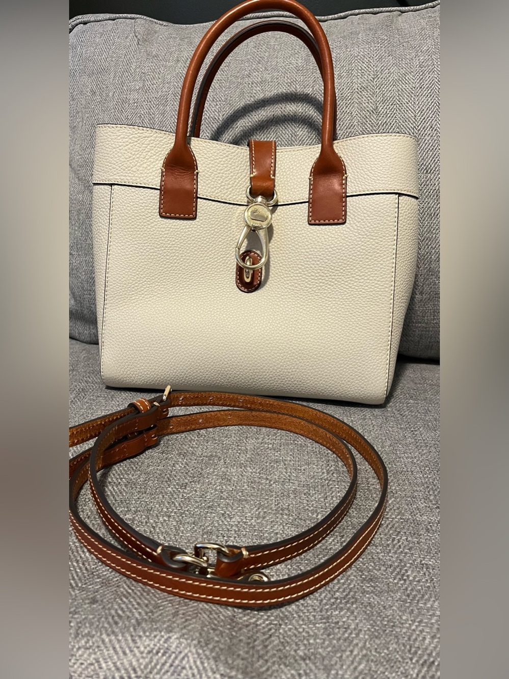 Dooney & Bourke Cara Bone tote